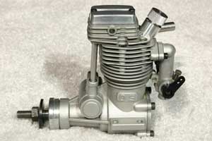 OS FS-40 four stroke diesel conversion RC engine