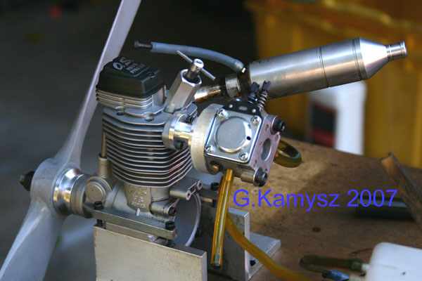 OS FS-91 diesel conversion with Walbro carb.