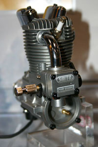 Saito FG-20 spark ignition gasoline four stroke engine